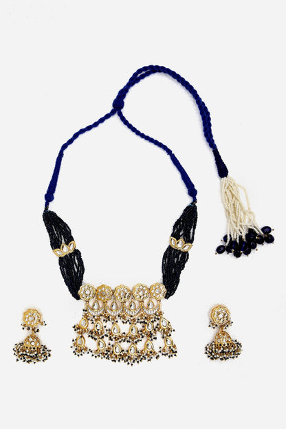 Padma Noor Kundan Necklace Set 