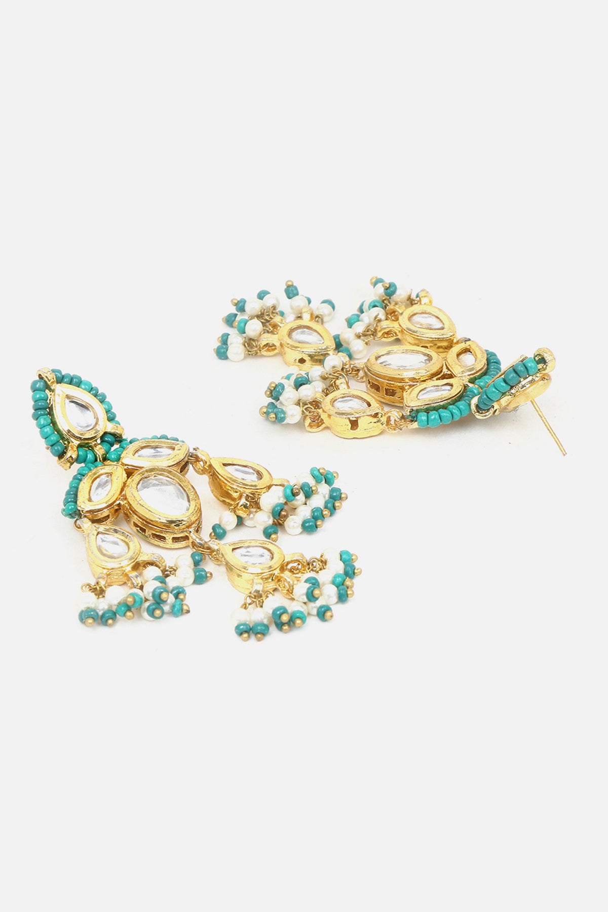 Phool Bahar Kundan Embellished Necklace Set 