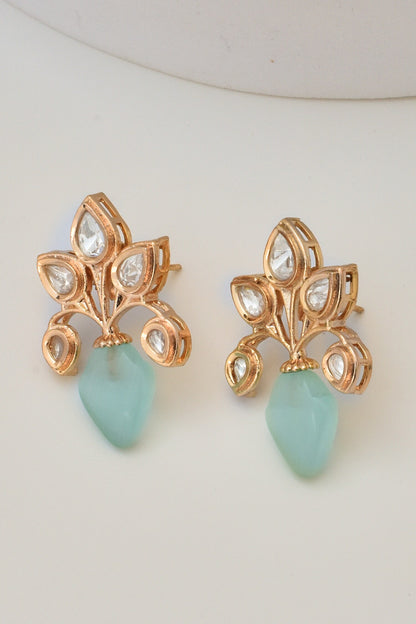 Tear Drop Carved Studs 