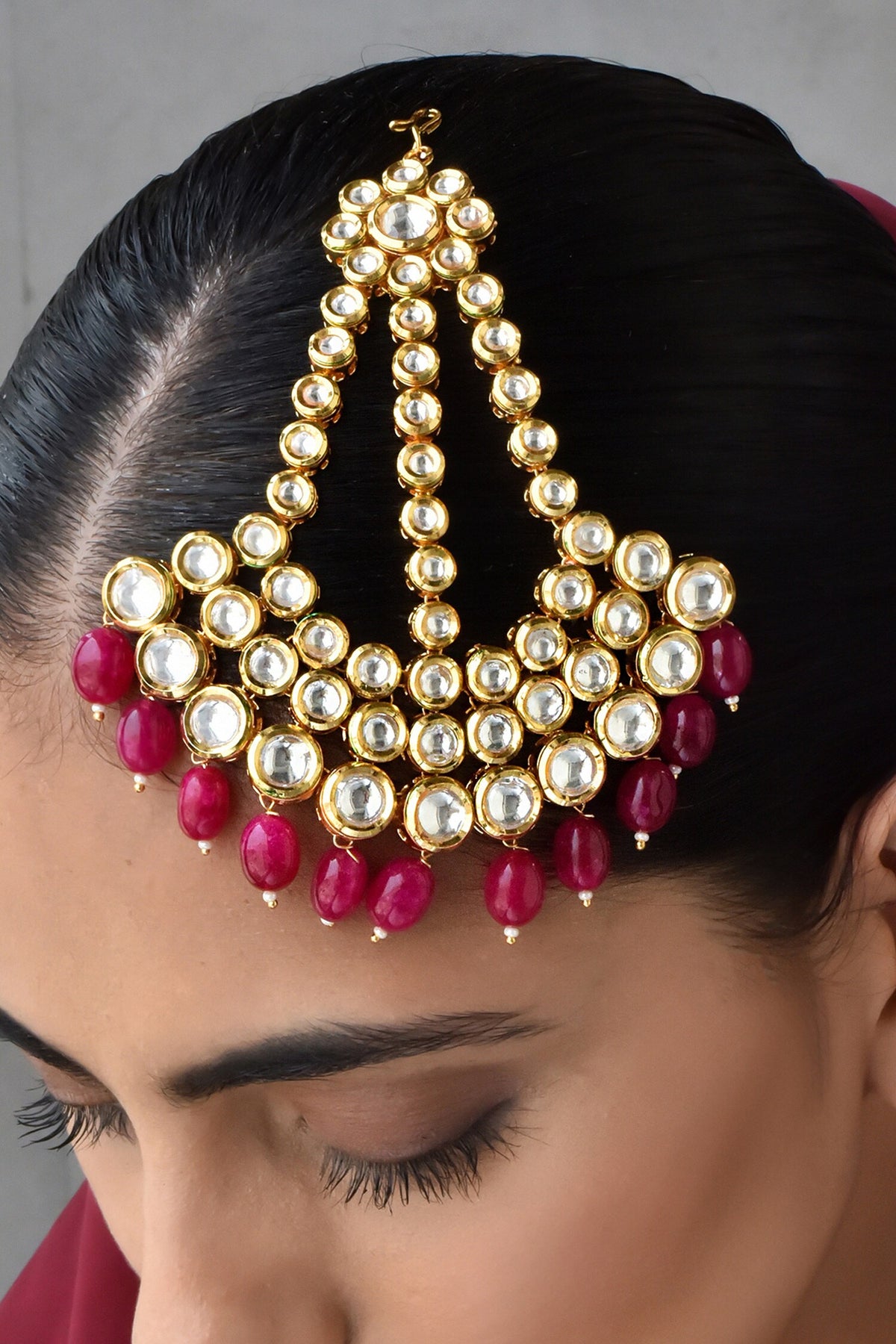 Kundan Beaded Passa 