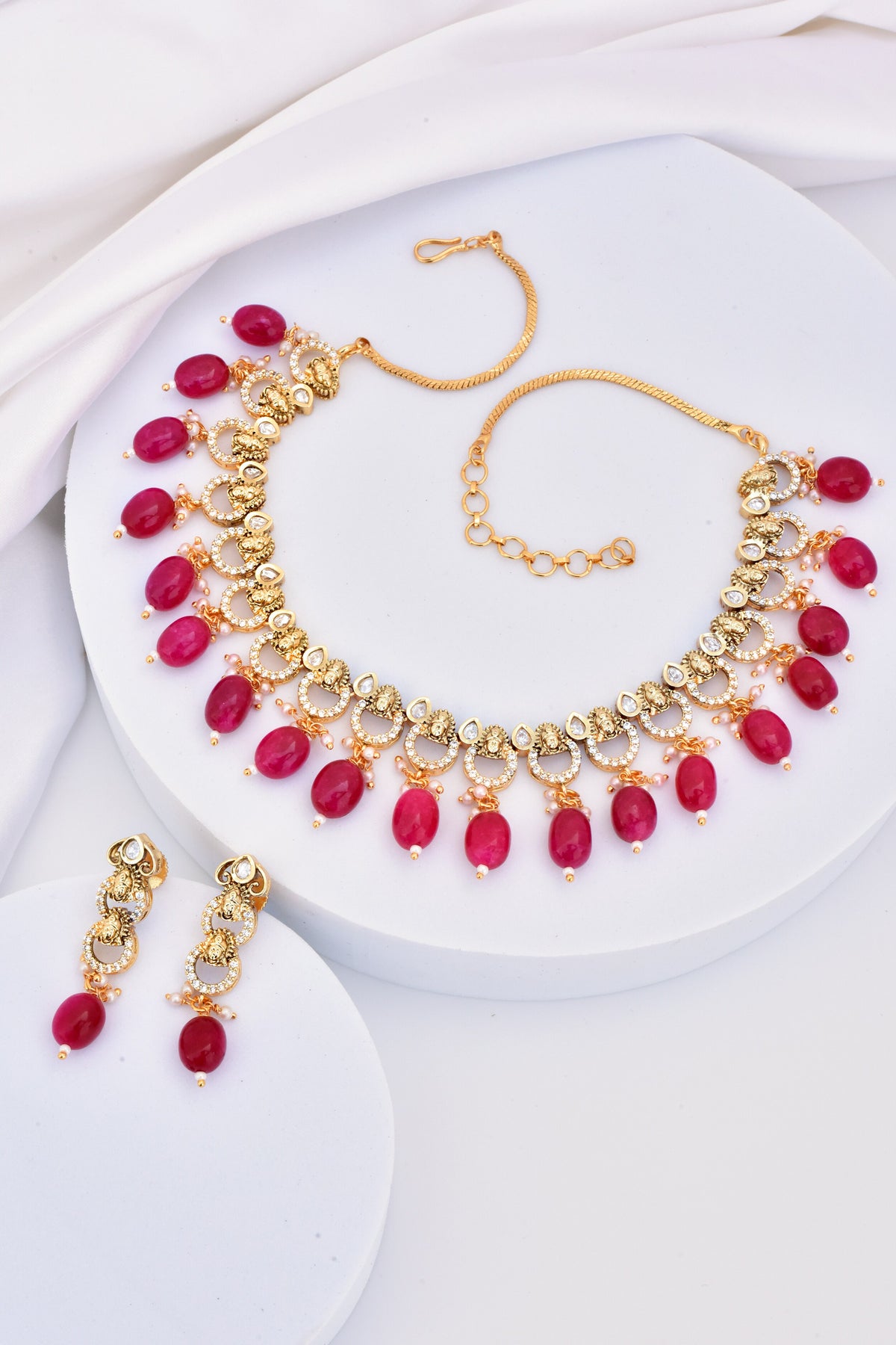 Polki Embellished Choker Set 