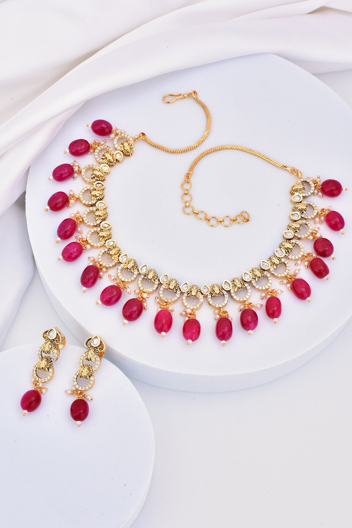 Polki Embellished Choker Set 