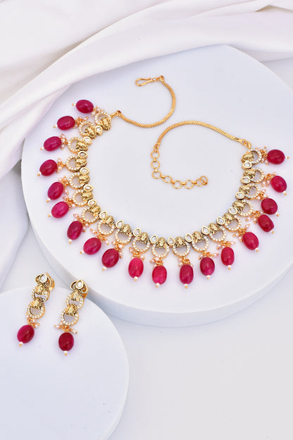 Polki Embellished Choker Set 