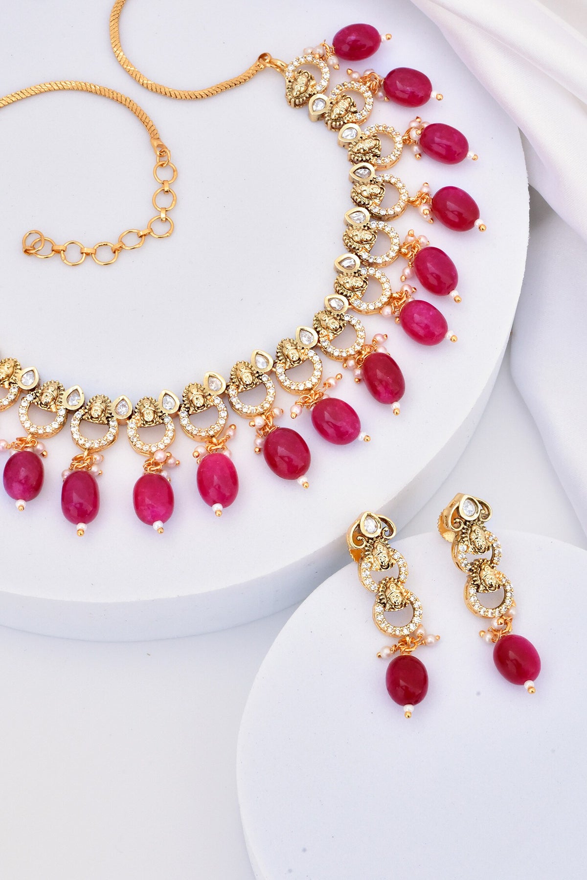 Polki Embellished Choker Set 