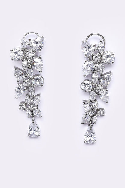 Crystal Embellished Necklace Set 