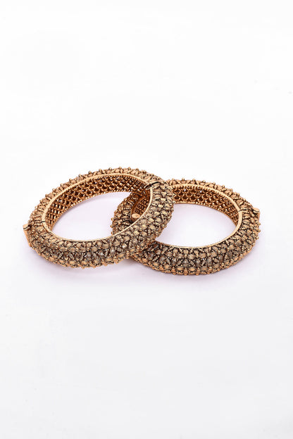 Bloomy Petal Bangles Set Of 2 