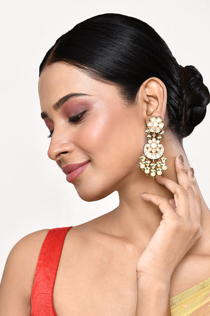 Ruhani Noor Chandbali Danglers 