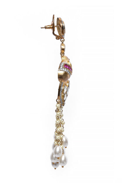Gaja Rays Embellished Danglers 