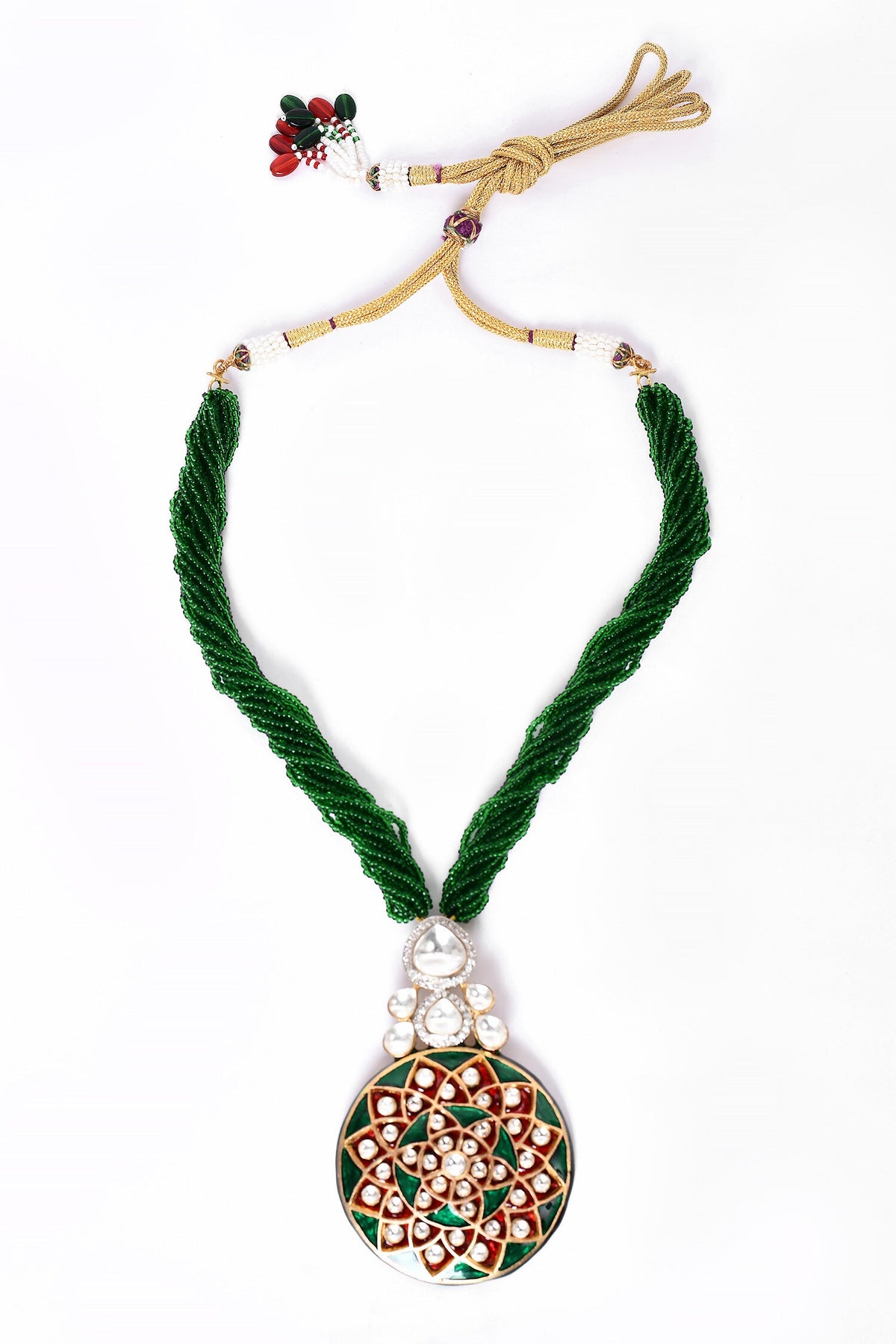 Embellished Pendant Necklace Set 