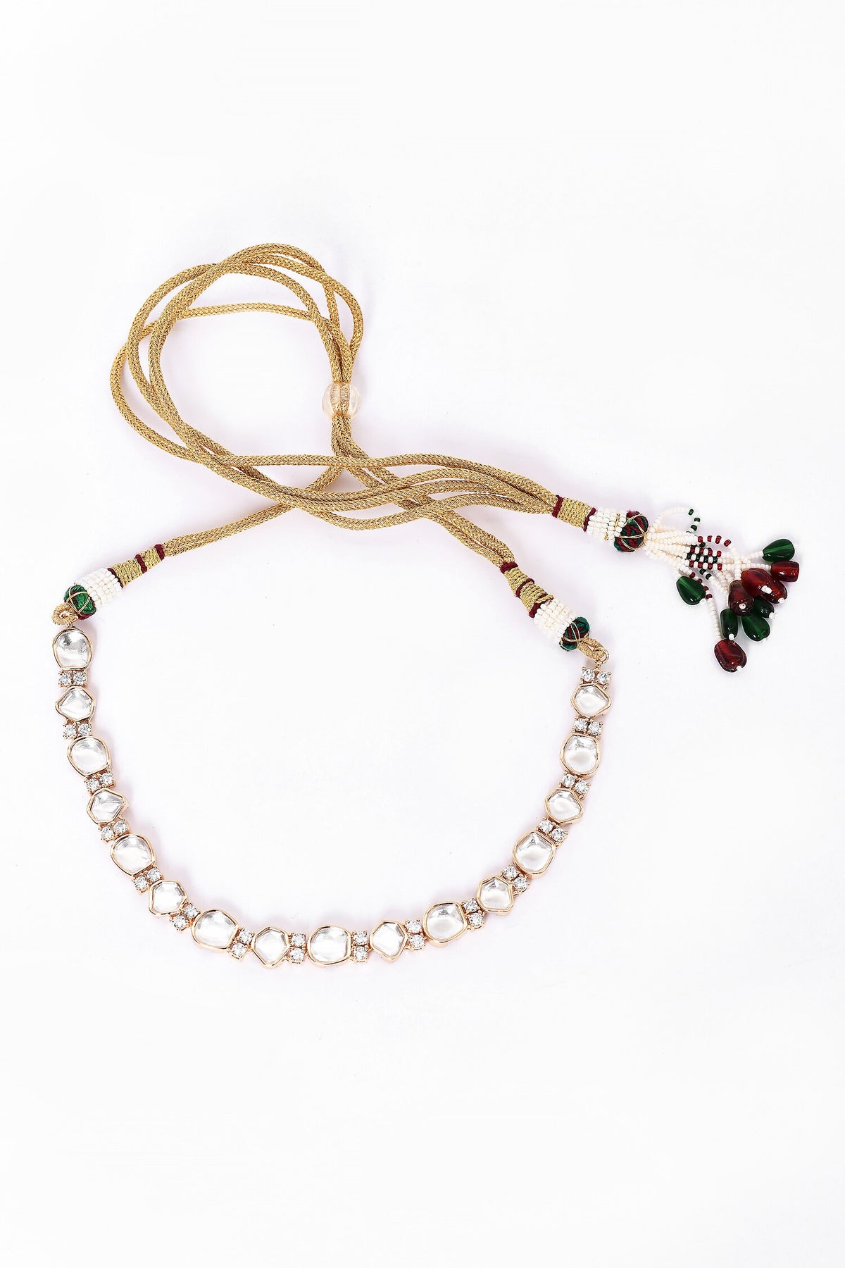 Stone Embellished Necklace Set 