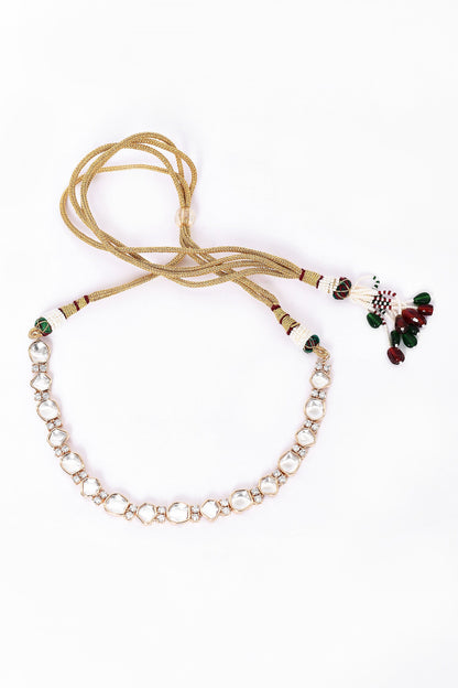 Stone Embellished Necklace Set 