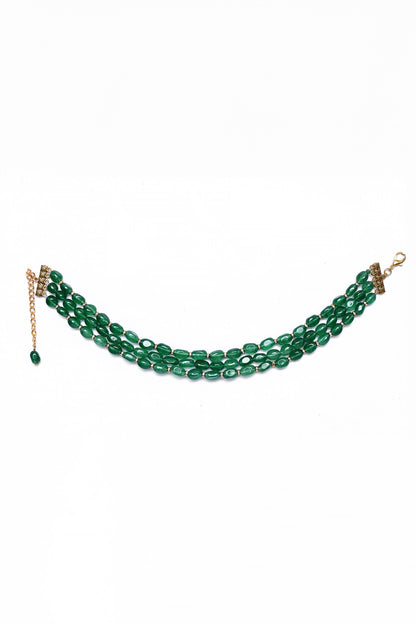 Three Layered Beaded Necklace 