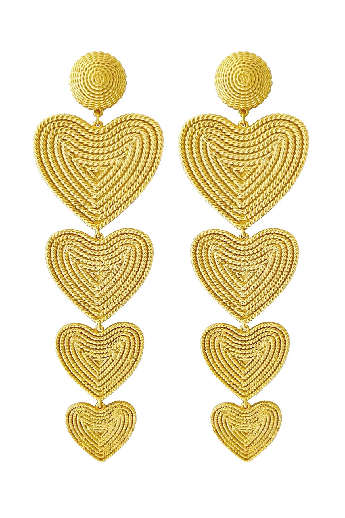Labyrinthe Heart Danglers 