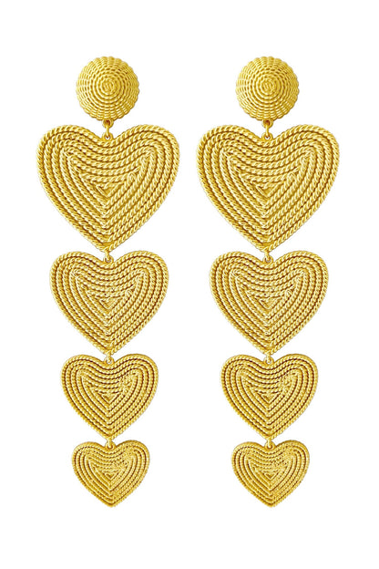 Labyrinthe Heart Danglers 