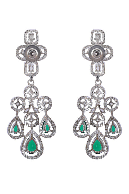 American Diamond Studded Necklace Set 