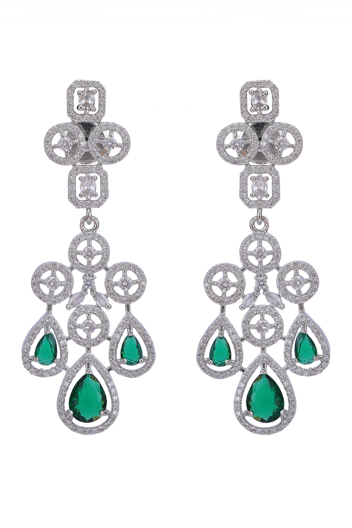 American Diamond Studded Necklace Set 