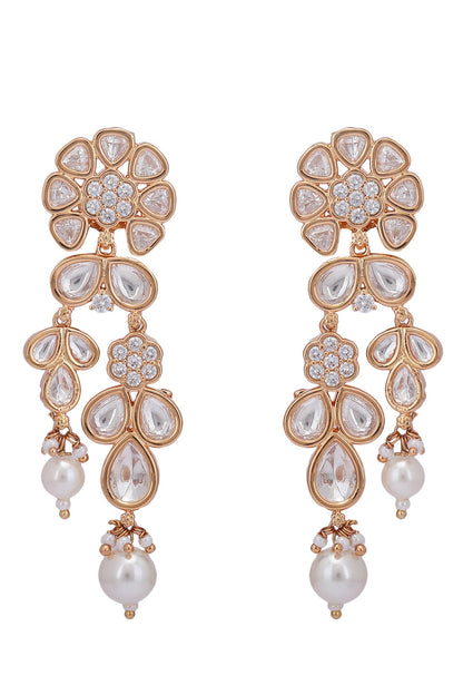 Kundan Studded Necklace Set 