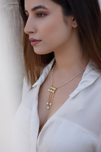 Pearl Chain Necklace 