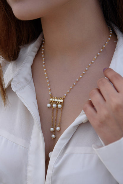 Pearl Chain Necklace 