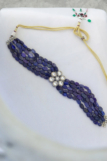 Victorian Floral Cutwork Choker 