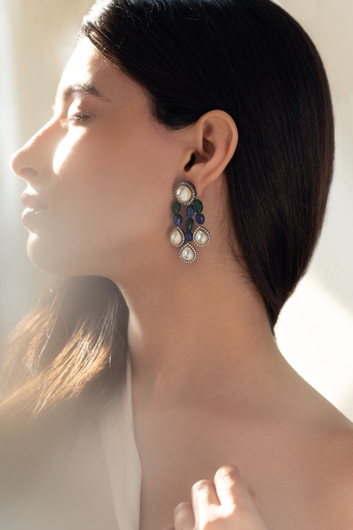 Polki Embellished Earrings 
