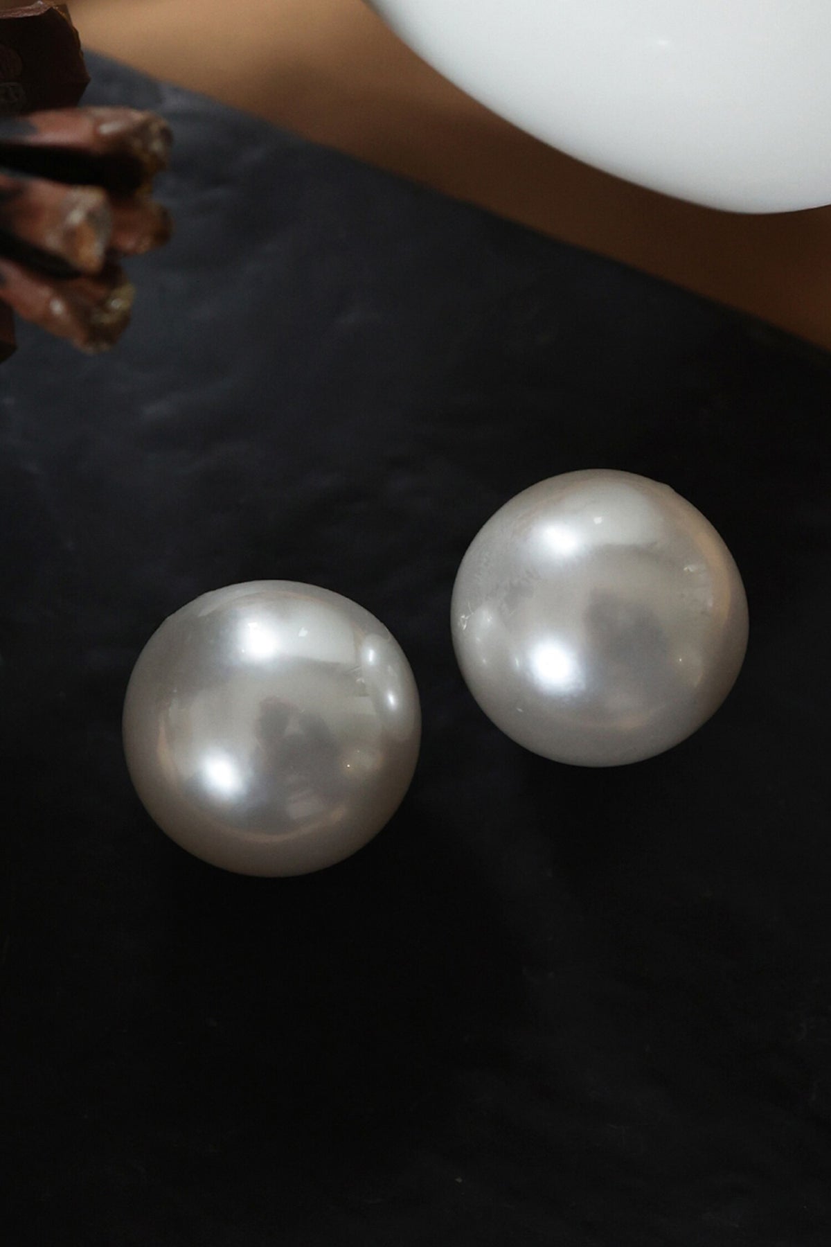 Pearl Embellished Studs 