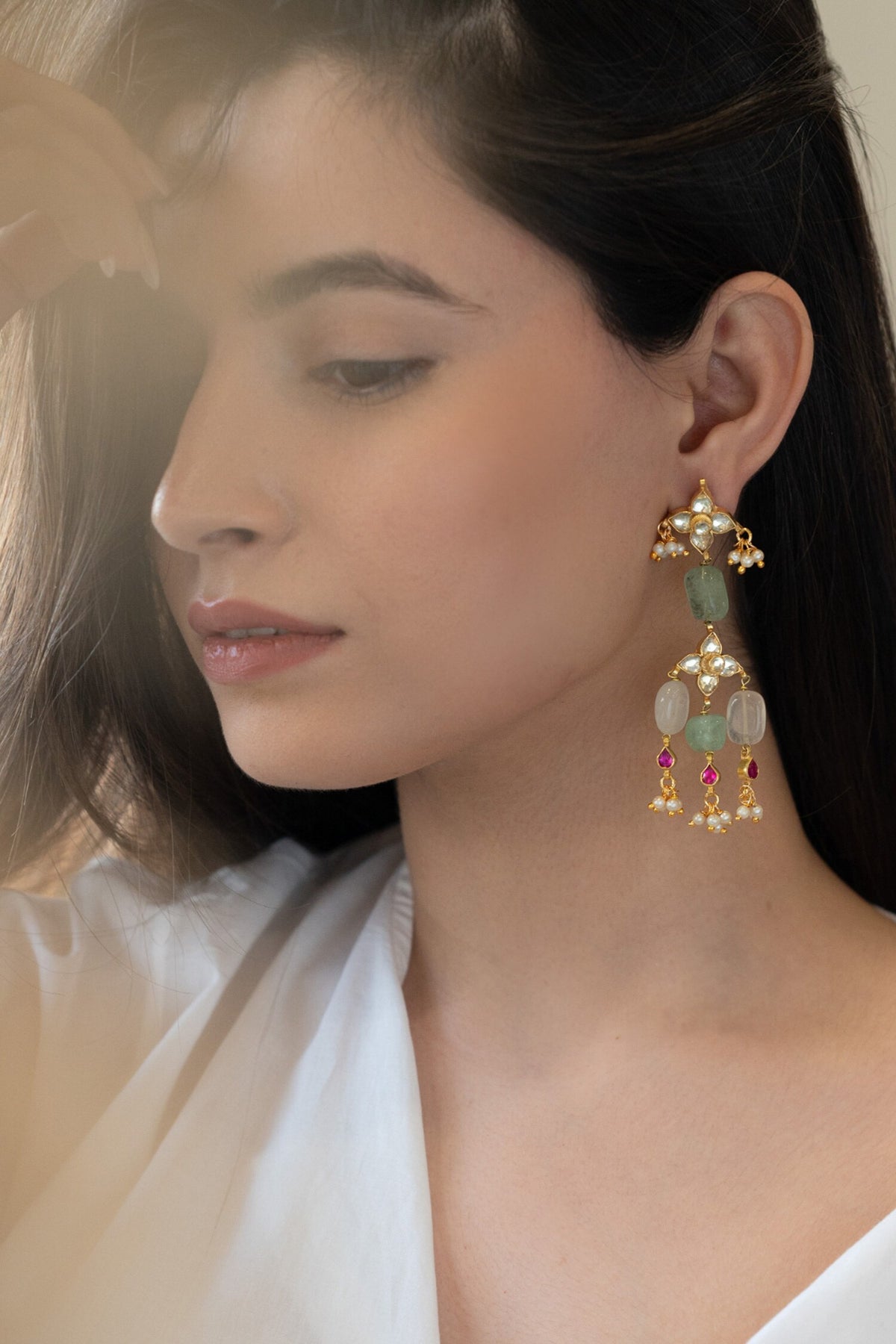 Kundan Embellished Earrings 