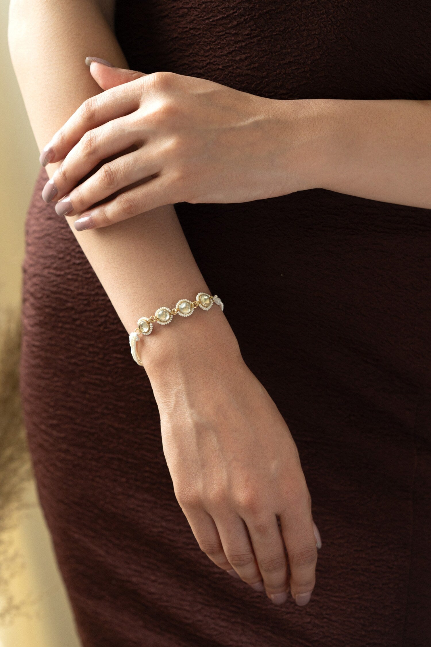 Kundan Embellished Bracelet 