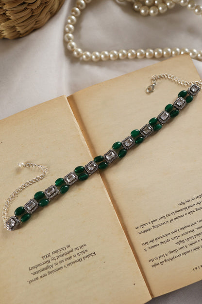Stone Embellished Choker 