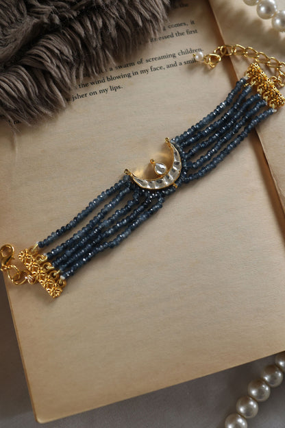 Kundan Embellished Layered Bracelet 