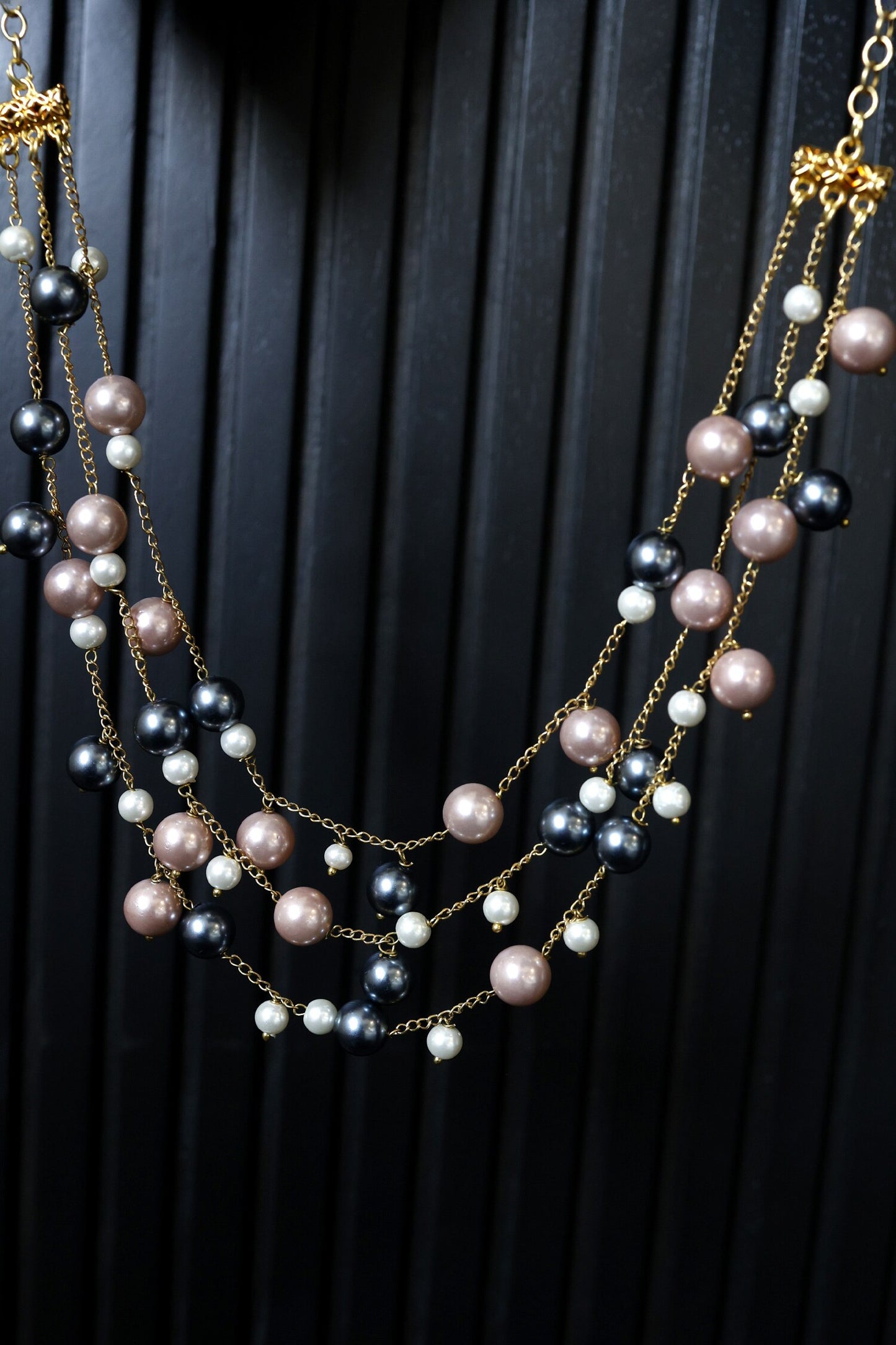 Pearl Multi-Layer Necklace 