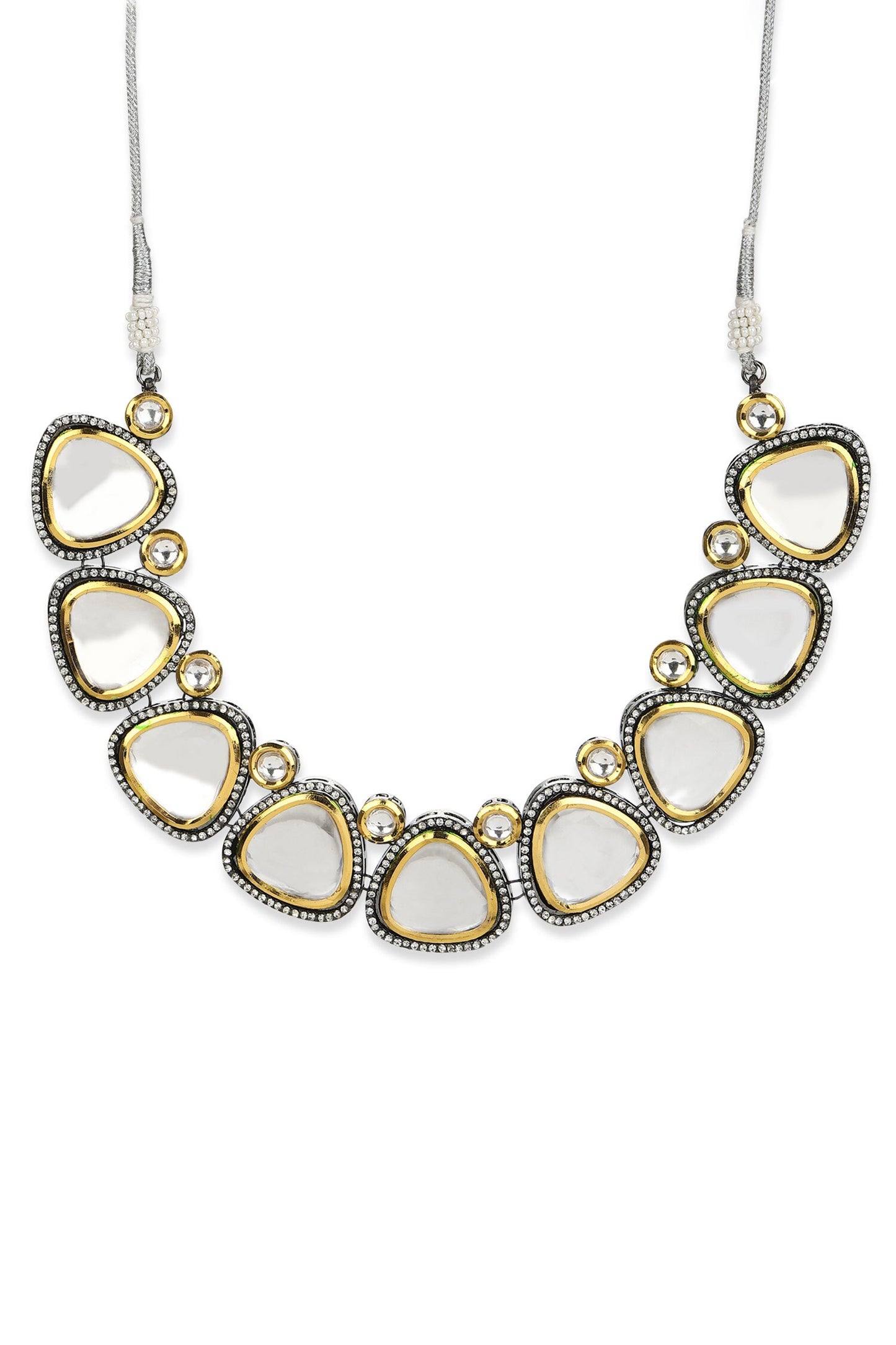 Kundans Embellished Choker Necklace 