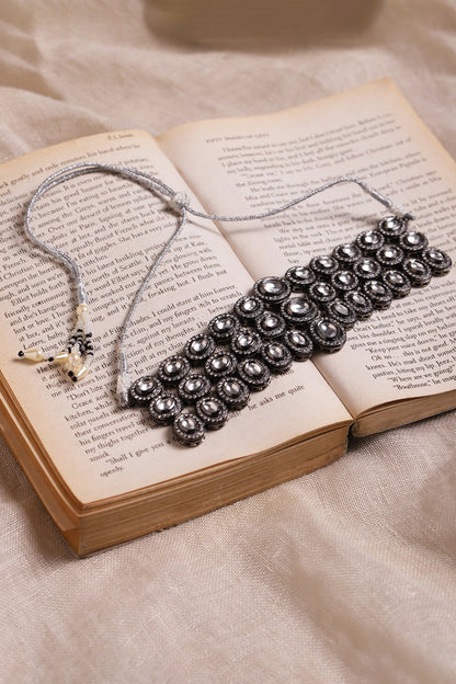 Kundan Work Choker Necklace 