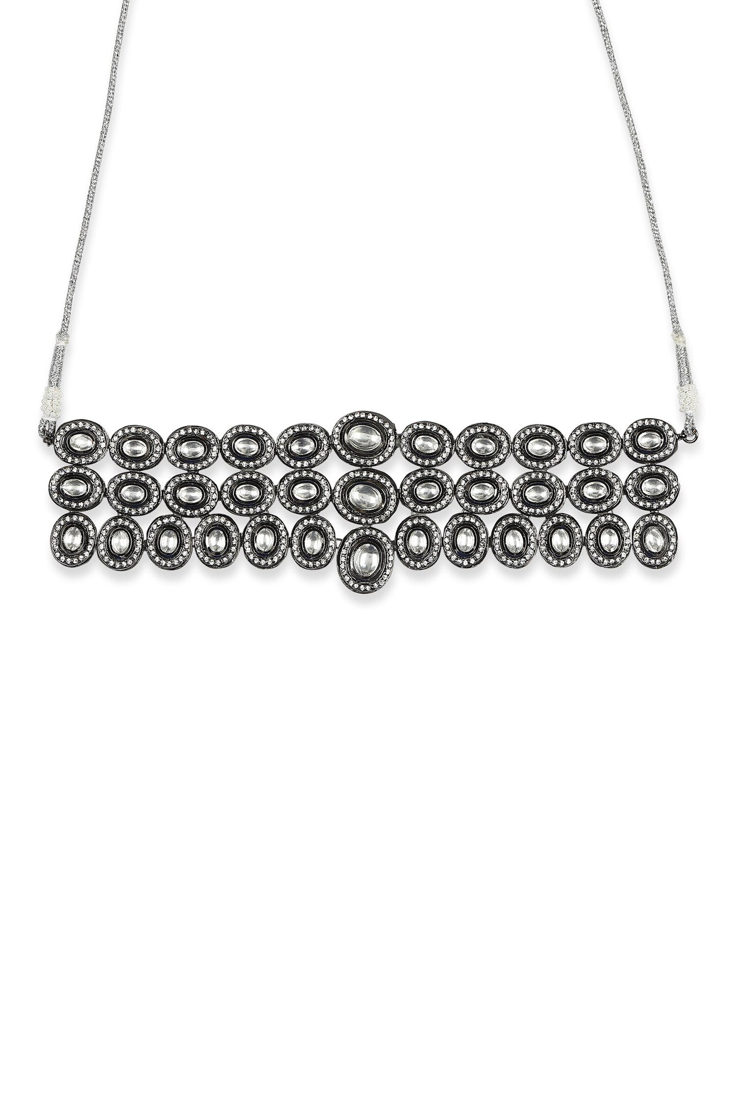 Kundan Work Choker Necklace 