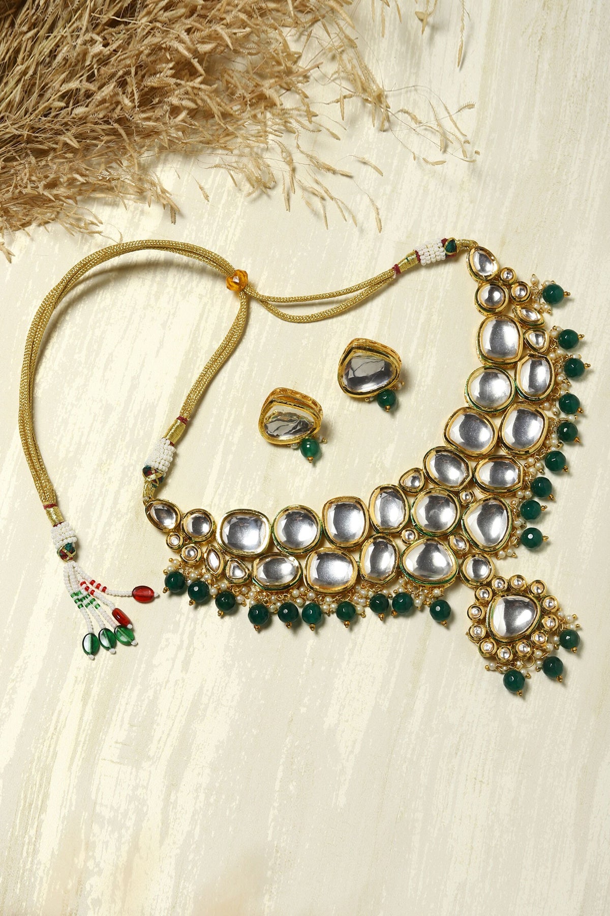 Kundan Embellished Choker Set 