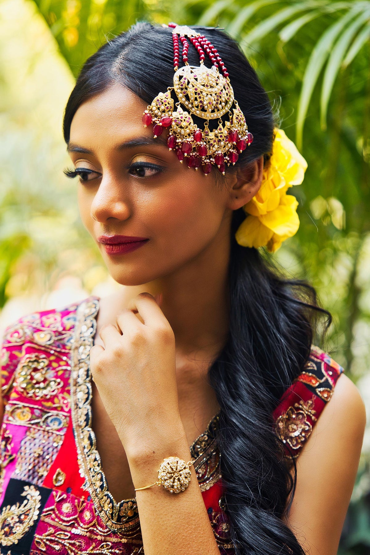 Stone Studded Mult-Level Paasa 