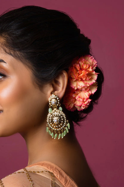 Stone Embellished Chaandbali 