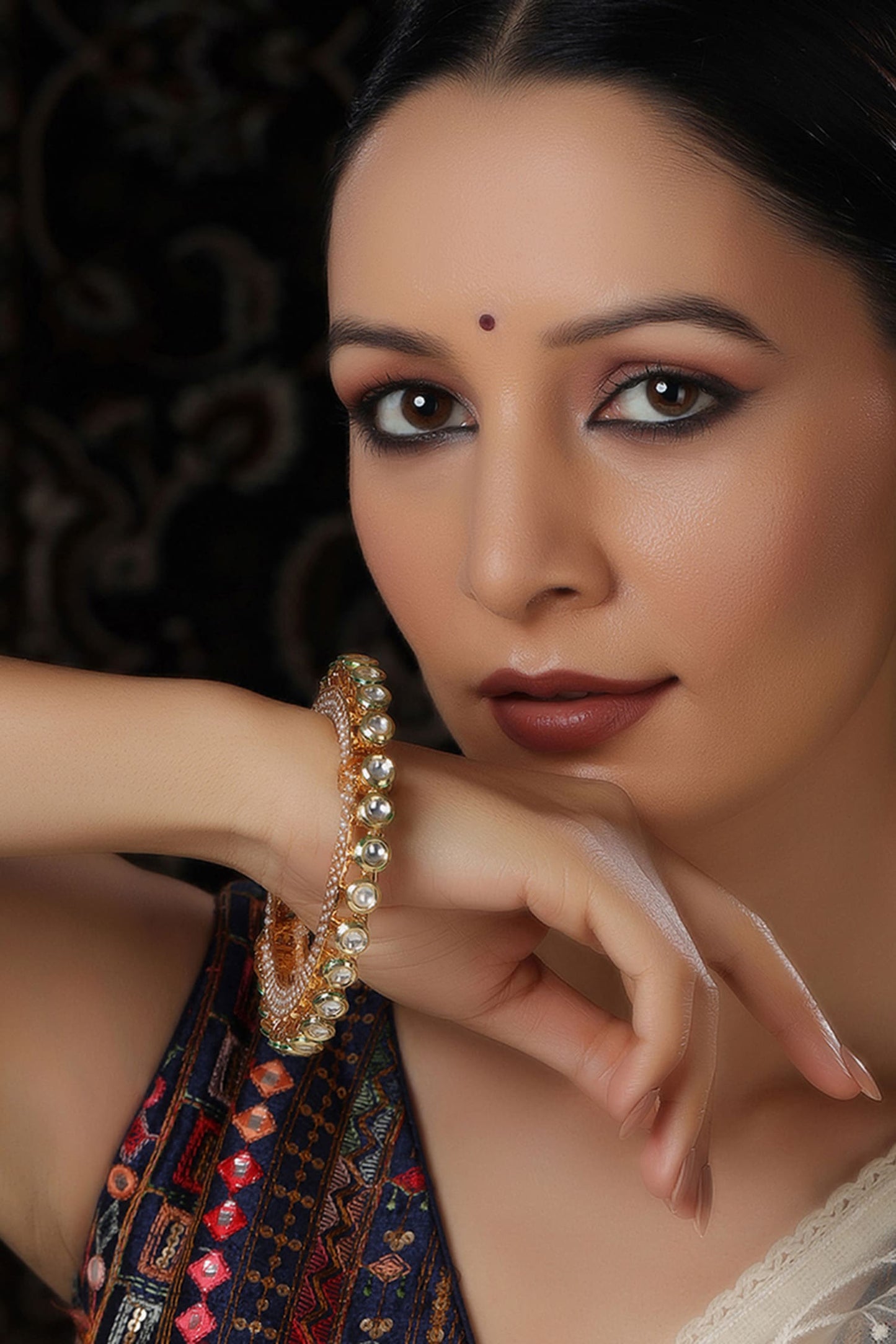 Kundan Studded Bangle 