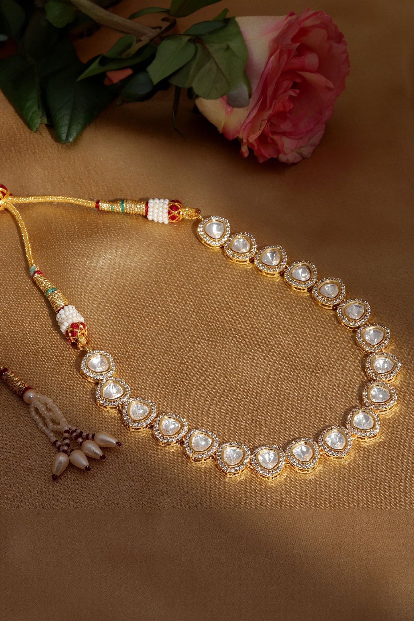 Diamond Embellished Choker 