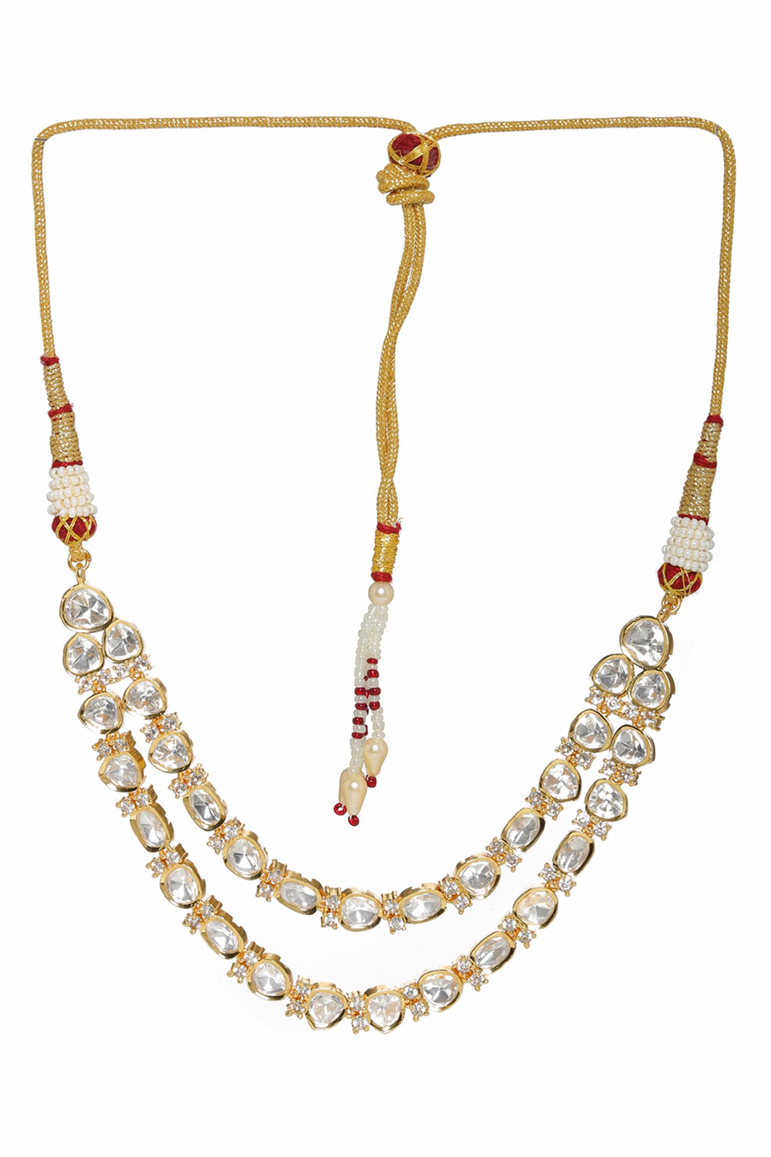 Layered Kundan Embellished Choker 