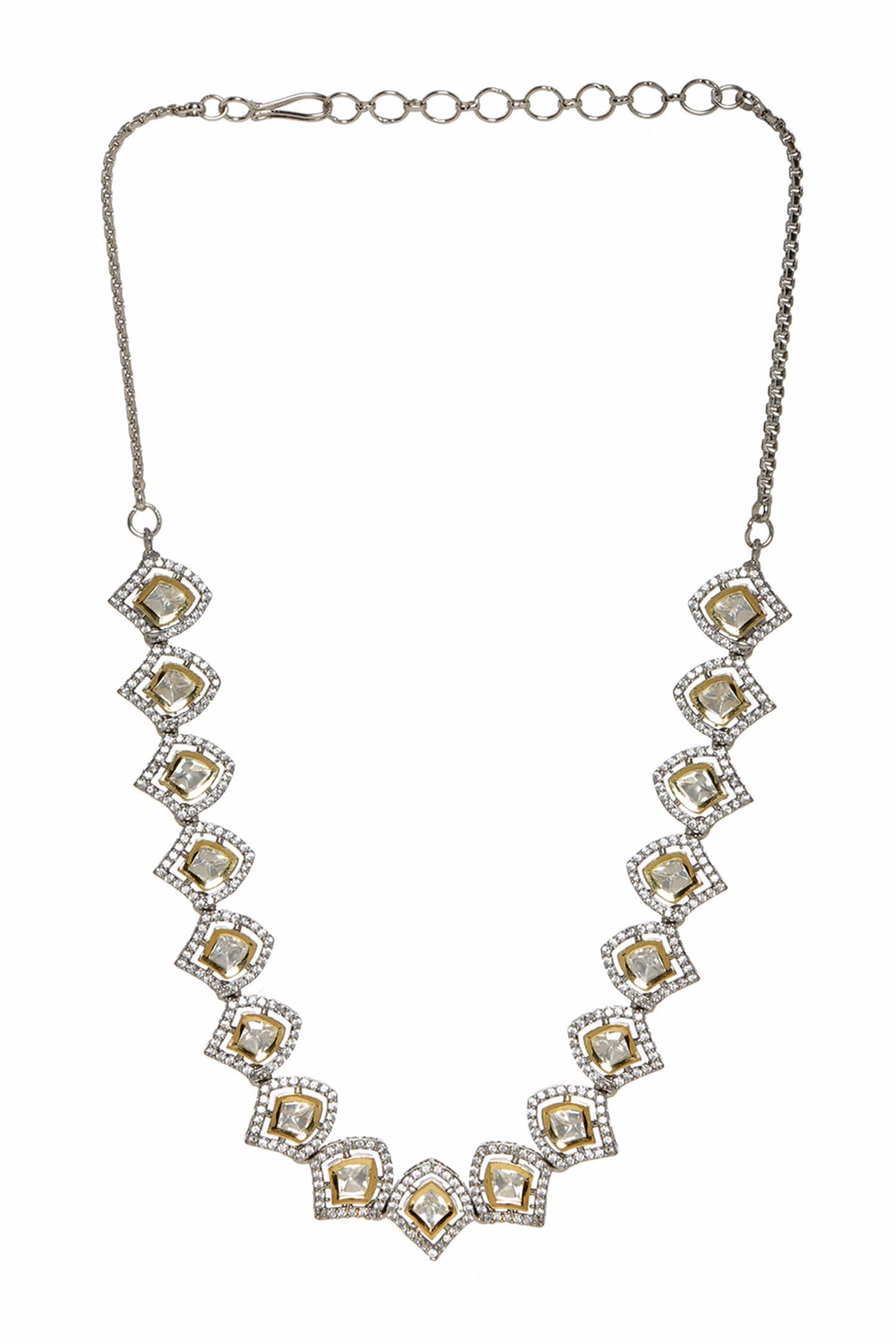 American Diamond Embellished Necklace 