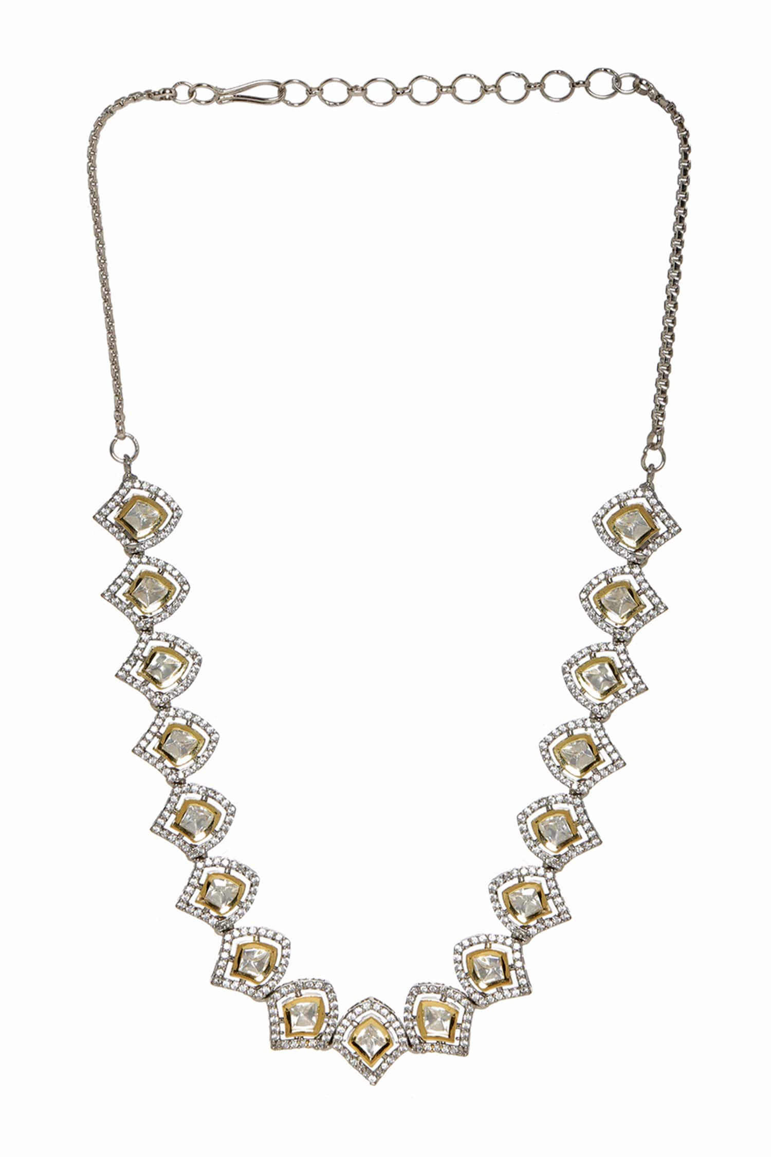 American Diamond Embellished Necklace 