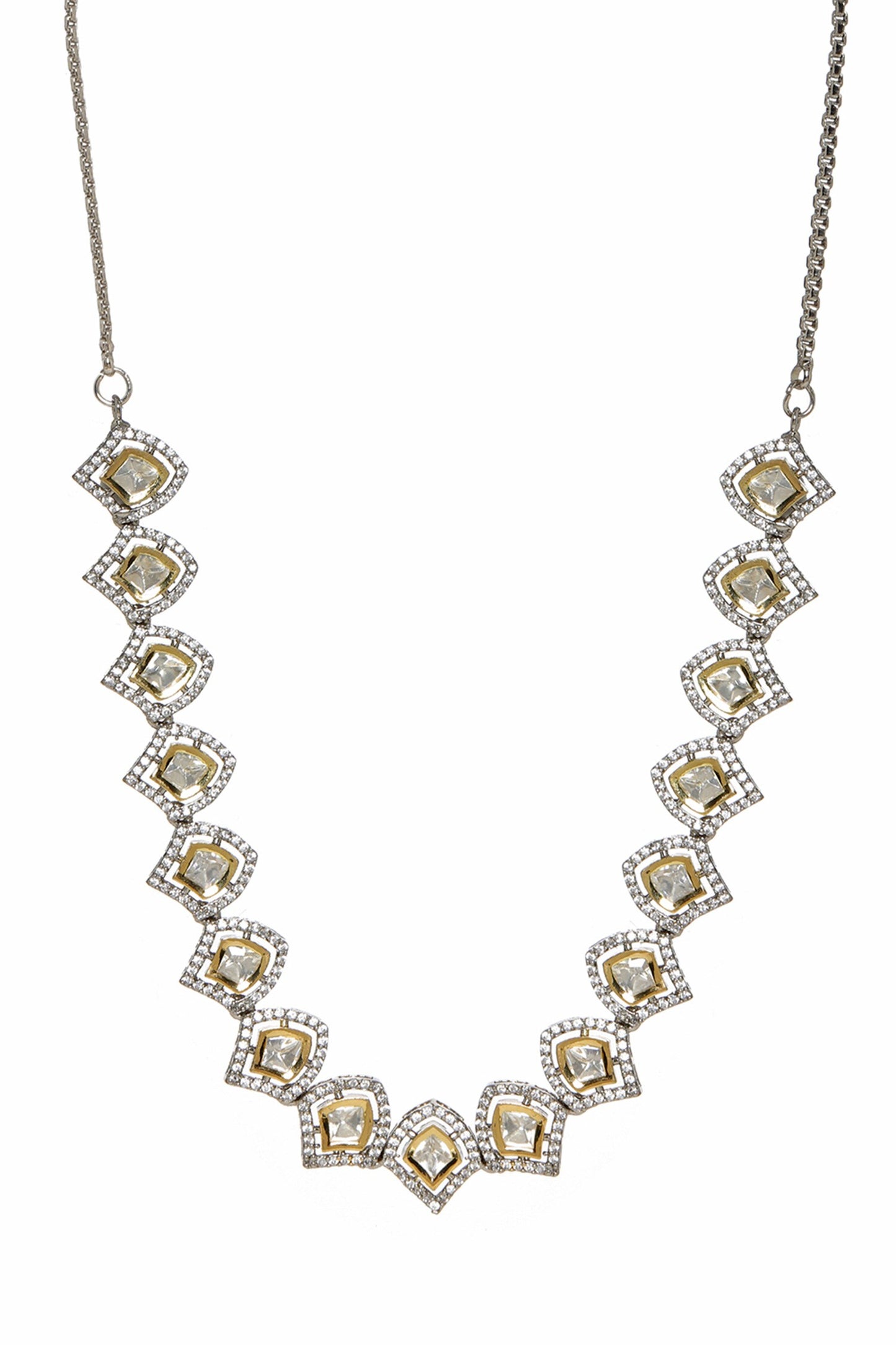 American Diamond Embellished Necklace 