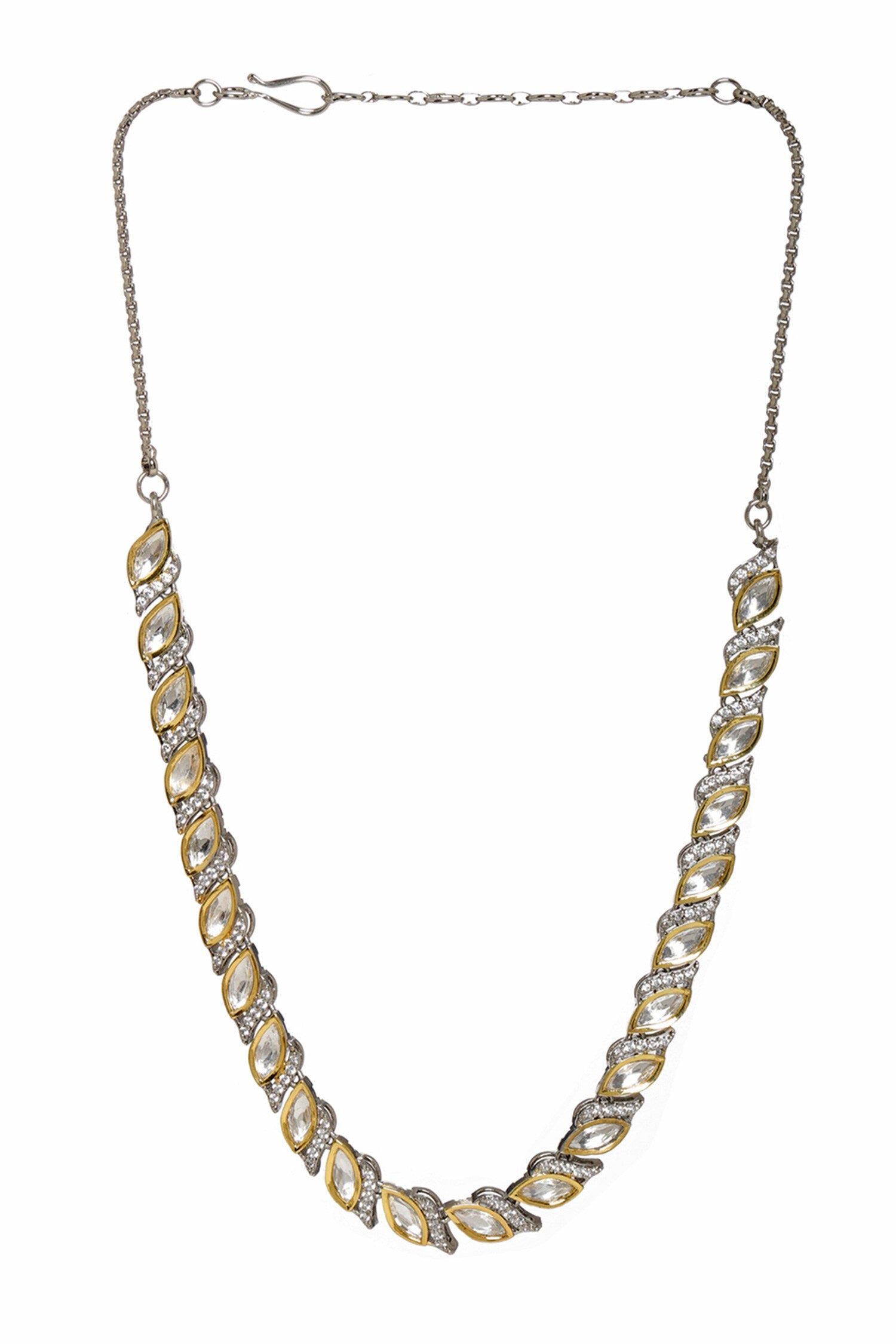 Leaf Cutwork Choker 