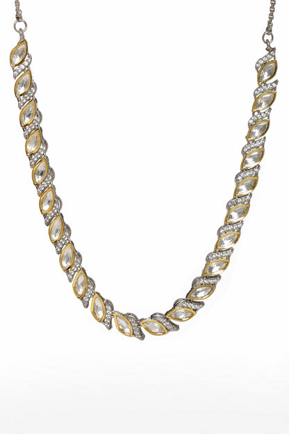 Leaf Cutwork Choker 