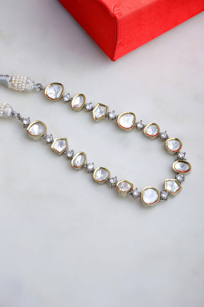 Abstract Cutwork Choker 