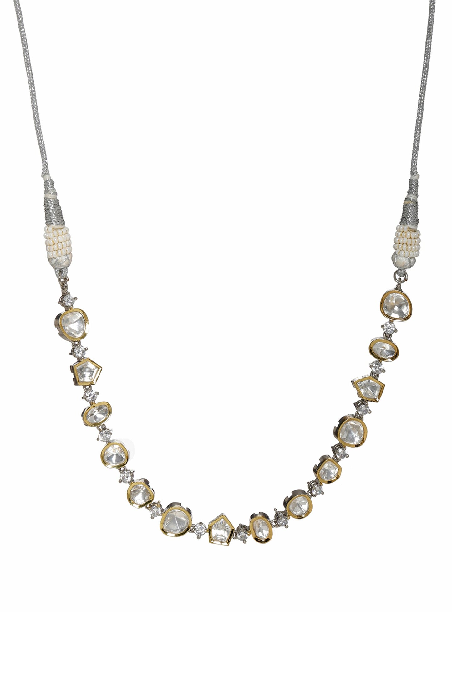 Abstract Cutwork Choker 