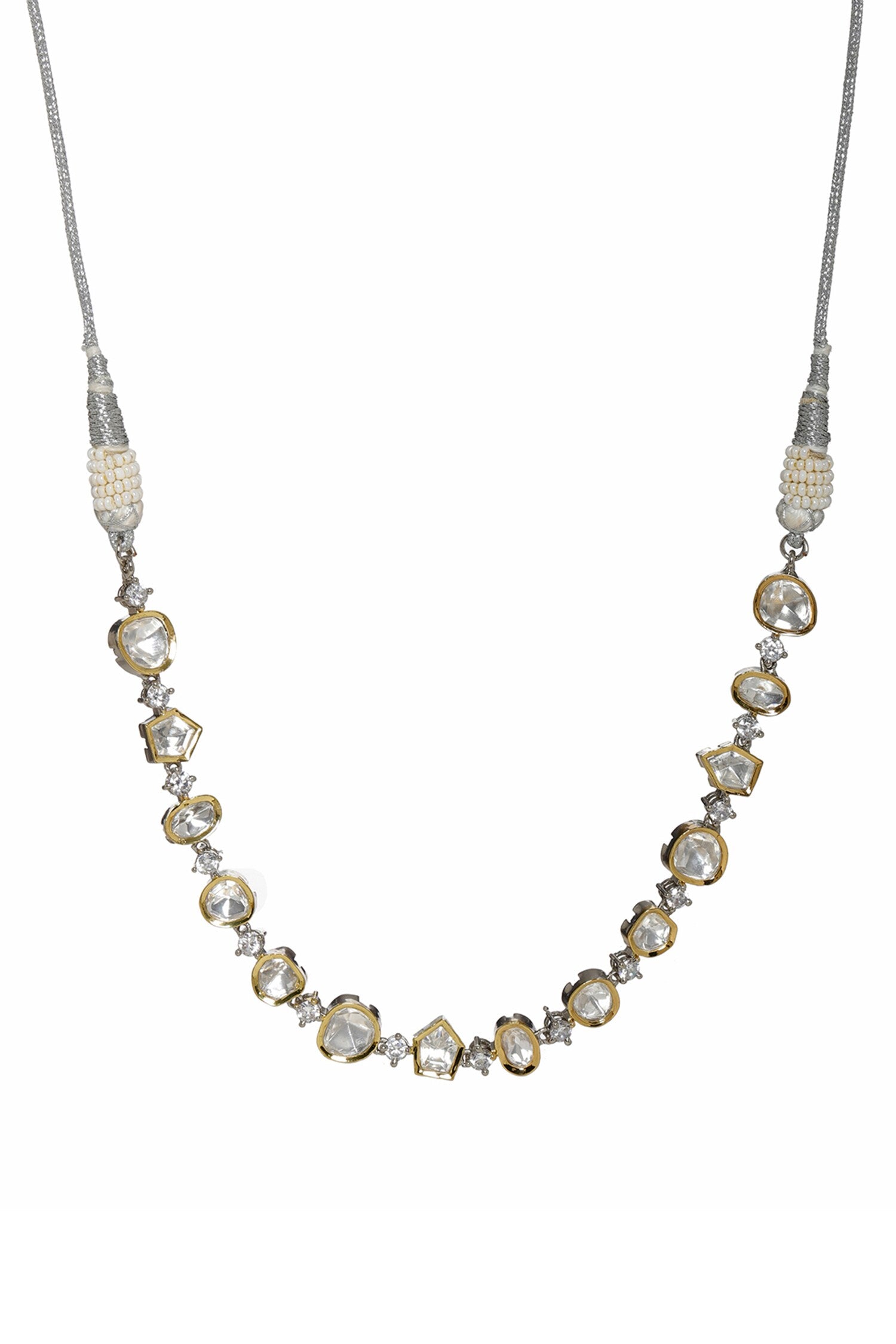 Abstract Cutwork Choker 