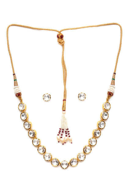 Helix Kundan Choker With Studs 