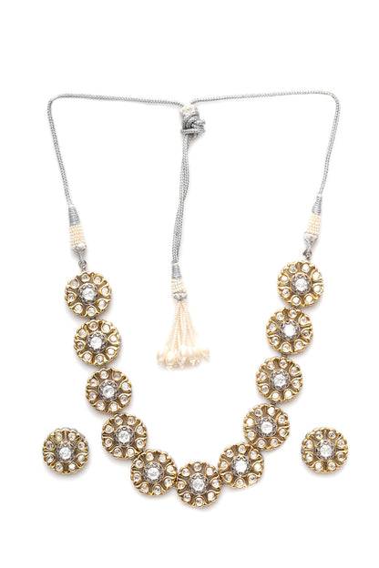 Petal Bloom Kundan Choker With Studs 